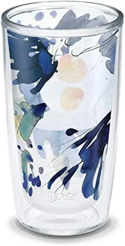 Tervis Kelly Ventura Crystal True Blue Collection Made In USA Double Walled Insulated Tumbler Travel Cup Keeps Drinks Cold & Hot, 16oz 4pk, Assorted -Kitchen Island Sale 41I6NZOnYL. AC