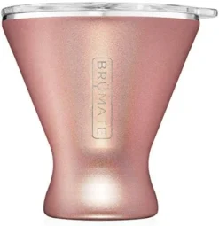 MargTini 10oz Martini Margarita Tumbler - Made With Vacuum-Insulated Stainless Steel (Glitter Merlot) -Kitchen Island Sale 41IHyuP0hNL. AC