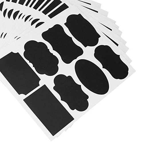 160 Spice Jar Label Stickers Kitchen Pantry Labels Chalkboard Labels Reusable Waterproof Blackboard Vinyl Set 7 160 Spice Jar Label Stickers Kitchen Pantry Labels Chalkboard Labels Reusable Waterproof Blackboard Vinyl Set - Image 7