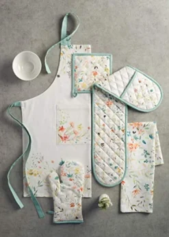 Maison D' Hermine Colmar 100% Cotton 1 Piece Kitchen Apron With An Adjustable Neck & Visible Center Pocket With Long Ties For Women Men | Chef (27.50"x31.50") -Kitchen Island Sale 41IrL8su3aL