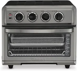 Cuisinart Air Fryer + Convection Toaster Oven, 8-1 Oven With Bake, Grill, Broil & Warm Options, Stainless Steel, TOA-70 -Kitchen Island Sale 41JQSVdUwGL. AC