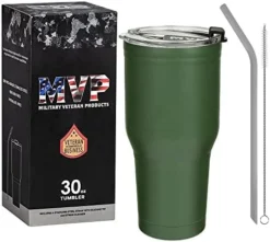 30 Oz USMC Black Double Wall Vacuum Insulated Stainless Steel Tumbler Travel Mug - USMC Vet Owned Business -Kitchen Island Sale 41JR4qWdZOL. AC