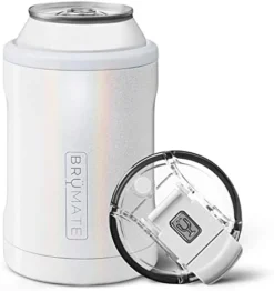 Hopsulator DUO 2-in-1 Can Cooler Insulated For 12oz Cans + 100% Leak Proof Tumbler With Lid | Can Coozie Insulated For Hard Seltzer, Beer, Soda And Energy Drinks (Glitte Charcoal) -Kitchen Island Sale 41JSimGKPLL. AC