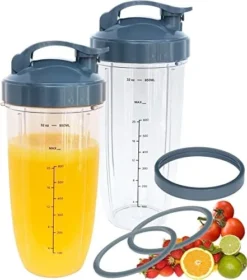 [UPGRADE] 24oz Replacement Blender Cups With Lips Parts Compatible With Nutribullet 600w And 900w Blender -Kitchen Island Sale 41JeIR6YrYL. AC
