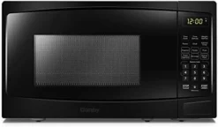 DBMW0924BBS 0.9 Cu.Ft. CounterTop Microwave In Black Stainless Steel - 900 Watts, Small Microwave With Push Button Door -Kitchen Island Sale 41Jmvma1vKL. AC