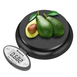 Tal Kitchen Scale, Food Scale, Folding Scale, Multifunction Accuracy Cooking Scale, Food Weighing Scale With 0.1oz/1g Increment, 11 lb/5 Kg Capacity, Black (Batteries Included)