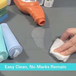 Under Sink Mat, 34"x22" Silicone Under Sink Mats For Kitchen Waterproof, Cabinet Drip Tray, Bottom Of Kitchen Under The Sink Mat, Liner Protector With 1" Lip Drain Hole For Leak -Kitchen Island Sale 41KCqcrkbbL