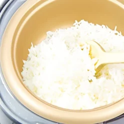 Rice Cooker Inner Pot: Non- Stick Rice Cooker Liner Rice Cooking Container Rice Cooker Insert Rice Maker Accessories For Rice Maker Cooker 3L Golden