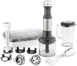KitchenAid KHB2561CU 5-Speed Hand Blender - Contour Silver 15 KitchenAid KHB2561CU 5-Speed Hand Blender - Contour Silver -Kitchen Island Sale 41KcYrJLs8L. AC