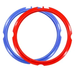 (2 PCS) 3 Quart Silicone Sealing Ring Replacement For Insta Pot Pressure Cooker, Fit For IP-Duo Mini, IP-LUX Mini, IP-Duo Plus