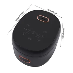 Automatic Boba Pot, Commercial Boba Cooker 5L Touchscreen Pearl Tapioca Cooker Milk Tea Cooker For Cooking Boba Taro Ball Sago, Three-dimensional Circulation Heating, 110V (Style 2, 900W) -Kitchen Island Sale 41L7v5MAedL