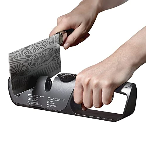 Professional 3-Stage Knife Sharpener, Japanese Knife Sharpener With Adjustable Angle Knob, Multifunctional Sharpening & Polishing Kitchen Sharpeners 4 Professional 3-Stage Knife Sharpener, Japanese Knife Sharpener With Adjustable Angle Knob, Multifunctional Sharpening & Polishing Kitchen Sharpeners - Image 4