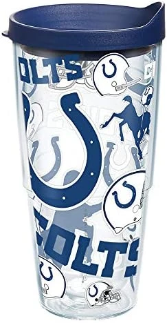 Tervis Made In USA Double Walled NFL Indianapolis Colts Insulated Tumbler Cup Keeps Drinks Cold & Hot, 16oz Mug, Tradition 8 Tervis Made In USA Double Walled NFL Indianapolis Colts Insulated Tumbler Cup Keeps Drinks Cold & Hot, 16oz Mug, Tradition - Image 8