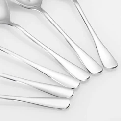 10.1-Inch 6-Piece Serving Spoons - Includes 3 Large Serving Spoons And 3 Slotted Spoons, Stainless Steel Buffet Serving Utensils,Metal Serving Spoons Set For Parties 18 10.1-Inch 6-Piece Serving Spoons - Includes 3 Large Serving Spoons And 3 Slotted Spoons, Stainless Steel Buffet Serving Utensils,Metal Serving Spoons Set For Parties -Kitchen Island Sale 41M9I6f4aSL