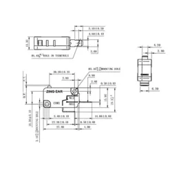 WB24X823 Microwave Door Switch 2 Pack For WB24X10071 WB24X829 WB24X10029 WB24X10047