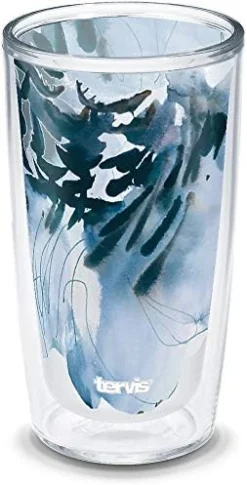 Tervis Kelly Ventura Crystal True Blue Collection Made In USA Double Walled Insulated Tumbler Travel Cup Keeps Drinks Cold & Hot, 16oz 4pk, Assorted -Kitchen Island Sale 41MKqniduHL. AC