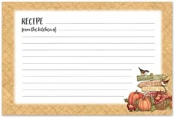 4" X 6" Lined Recipe Cards, Cook With Love, 36-Count -Kitchen Island Sale 41McDiA2v0L. AC