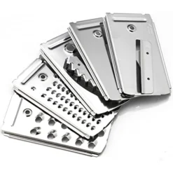 Agiccos Stainless-Steel 14-Cup Food Processors FP408 Accessories -- 5 Cutting Blades Kit