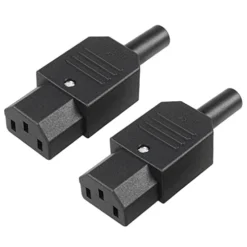 3 Pack Screw Mount 3 Pins Inlet Power Plug Socket IEC320 C14 AC 250V 10A By QTEATAK -Kitchen Island Sale 41MsFIS95bL