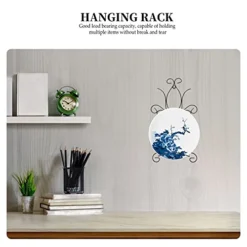 Dish Holder Black Metal Wall Mount Display Easel Horizontal Plate Rack Plate Hanger Plate Hanger Picture Frame Stand For Home Wall Hanging Decoration Ornament Black Style 1 Kids Bookshelf 16 Dish Holder Black Metal Wall Mount Display Easel Horizontal Plate Rack Plate Hanger Plate Hanger Picture Frame Stand For Home Wall Hanging Decoration Ornament Black Style 1 Kids Bookshelf -Kitchen Island Sale 41MudbZfLpS