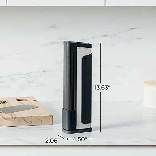 Ninja K31300 Foodi NeverDull System Knife Sharpener, Stainless Steel, Gray 5 Ninja K31300 Foodi NeverDull System Knife Sharpener, Stainless Steel, Gray - Image 5