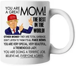 Trump Great Mom Mother's Day Family Funny Ceramic Coffee Mug Tea Cup PB111 -Kitchen Island Sale 41N79cLoE9L. AC