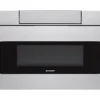 Sharp Harp SMD2470AH 24" Microwave Drawer With 1.2 Cu. Ft. Capacity In Black Stainless Steel