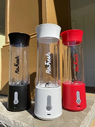 Refresh Portable Blender, 16 Oz, Red 2 Refresh Portable Blender, 16 Oz, Red - Image 2