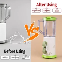 Ugagaf 5 Pcs Cord Organizer For Appliances, Kitchen Appliance Cord Winder, Appliance Cord Organizer Stick On Mixer, Blender, Coffee-Maker, Toaster, Pressure-Cooker And Air-Fryer -Kitchen Island Sale 41OBdKV4OZL