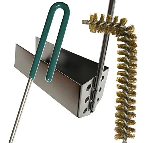 FryOilSaver Co, Fryer Cleaning Tools 3 Piece Set, Deep Fryer Cleaning Rod, High Temp Bristle Fryer Cleaning Brush, Deep Fryer Crumb Scoop, Heat Resistant, Durable, Long Lasting, Best Fryer Tools 2 FryOilSaver Co, Fryer Cleaning Tools 3 Piece Set, Deep Fryer Cleaning Rod, High Temp Bristle Fryer Cleaning Brush, Deep Fryer Crumb Scoop, Heat Resistant, Durable, Long Lasting, Best Fryer Tools - Image 2