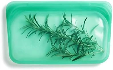 Silicone Reusable Storage Bag, Snack (Agave) | Food Meal Prep Storage Container | Lunch, Travel, Makeup, Gym Bag | Freezer, Oven, Microwave, Dishwasher Safe, Leakproof 6 Silicone Reusable Storage Bag, Snack (Agave) | Food Meal Prep Storage Container | Lunch, Travel, Makeup, Gym Bag | Freezer, Oven, Microwave, Dishwasher Safe, Leakproof - Image 6