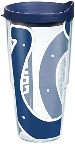 Tervis Made In USA Double Walled NFL Indianapolis Colts Insulated Tumbler Cup Keeps Drinks Cold & Hot, 16oz Mug, Tradition 14 Tervis Made In USA Double Walled NFL Indianapolis Colts Insulated Tumbler Cup Keeps Drinks Cold & Hot, 16oz Mug, Tradition - Image 14
