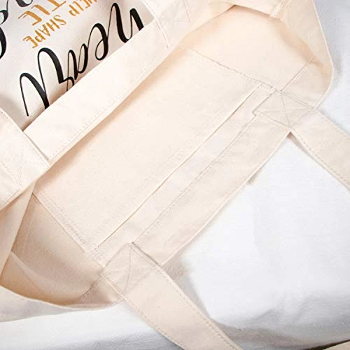 CARAKNOTS Teacher Gifts Teacher Appreciation Gifts For Women Canvas Teacher Bag Graduation End Of Year Teacher Gifts From Students Cotton Tote Bag For Christmas Birthday Thank You Valentines Gifts 5 CARAKNOTS Teacher Gifts Teacher Appreciation Gifts For Women Canvas Teacher Bag Graduation End Of Year Teacher Gifts From Students Cotton Tote Bag For Christmas Birthday Thank You Valentines Gifts - Image 5