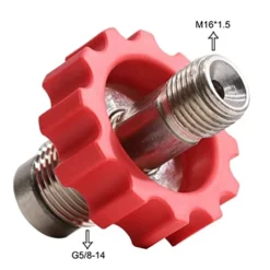 Zerodis CO2 Tank Refill Valve Red Gear CO2 Tank CO2 Tank Refill Valve Connector Refill Valve Connector G5/8 To M16 CO2 Cylinder Refill Pressure Valve Adapter CO2 Cylinder Refill Valve -Kitchen Island Sale 41PfrRTQZdL