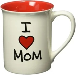 Enesco Our Name Is Mud “I Heart Mom” Stoneware Mug, 16 Oz. -Kitchen Island Sale 41Q6OGCioJL. AC