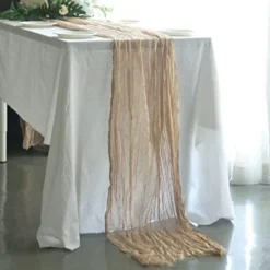 10FT Moss Green Cheesecloth Table Runner, Gauze Fabric Boho Wedding Arbor Decor -Kitchen Island Sale 41QeV5C6KML. AC