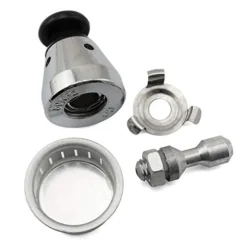 Universal Cooker Jigger Valve Replacement Safe Regulator Weight Pressure Control With Cover And Bracket 80KPa