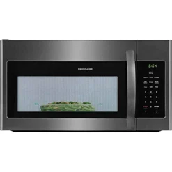 FRIGIDAIRE FFMV1846VD 30" Over The Range Microwave Oven; 1.8 Cu. Ft. Capacity, 1000 Cooking Watts, 300 CFM, 10 Power Levels, One-Touch Options, Interior Microwave LED Lighting, Black Stainless Steel -Kitchen Island Sale 41RCy888q4L