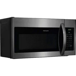 FRIGIDAIRE FFMV1846VD 30" Over The Range Microwave Oven; 1.8 Cu. Ft. Capacity, 1000 Cooking Watts, 300 CFM, 10 Power Levels, One-Touch Options, Interior Microwave LED Lighting, Black Stainless Steel -Kitchen Island Sale 41ROqzzDgvL