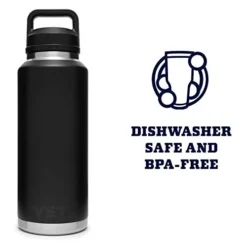 Yeti Rambler 46 Oz Bottle, Vacuum Insulated, Stainless Steel With Chug Cap -Kitchen Island Sale 41RQBEn4U4L