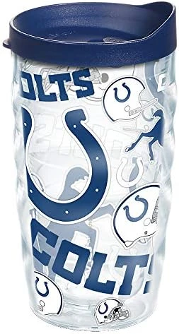 Tervis Made In USA Double Walled NFL Indianapolis Colts Insulated Tumbler Cup Keeps Drinks Cold & Hot, 16oz Mug, Tradition 10 Tervis Made In USA Double Walled NFL Indianapolis Colts Insulated Tumbler Cup Keeps Drinks Cold & Hot, 16oz Mug, Tradition - Image 10