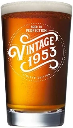 50th Birthday Gifts For Men Women - 1973 Vintage 16 Oz Beer Glass - 50 Year Old Gifts For Mens 50th Birthday Gifts Ideas - 50th Birthday Decorations For Men Turning 50 Years Old -Kitchen Island Sale 41S0YyoHeDL. AC