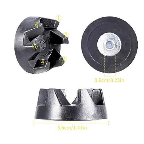 Blender Drive Coupling 9704230 With Spanner Kit, Replacement Parts For KSB5WH4 KSB5 KSB3 Blenders Replaces WP9704230VP WP9704230 PS11746921 AP6013694 2 Blender Drive Coupling 9704230 With Spanner Kit, Replacement Parts For KSB5WH4 KSB5 KSB3 Blenders Replaces WP9704230VP WP9704230 PS11746921 AP6013694 - Image 2