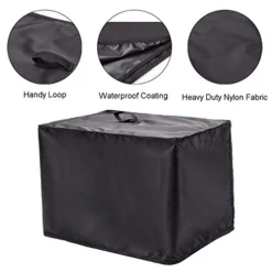 Microwave Cover, Heavy Duty Waterproof Toaster Oven Cover, 18.5"x13.7"x13.7" Kitchen Appliance Cover Compatible With Cusinart Oven, Ice Cream Machine, Gift For Mom JJZ318 -Kitchen Island Sale 41SHtWqRLYL