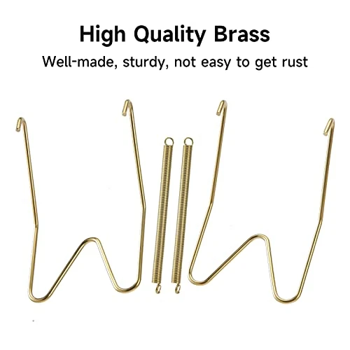 12 Pack Plate Hangers, 8 10 12 Inch Wall Plate Hangers And 16 Pack Wall Hooks, Compatible 7.5 To 12.5 Inch Decorative Plates, Antique China, Antique Plates And Arts 3 12 Pack Plate Hangers, 8 10 12 Inch Wall Plate Hangers And 16 Pack Wall Hooks, Compatible 7.5 To 12.5 Inch Decorative Plates, Antique China, Antique Plates And Arts - Image 3