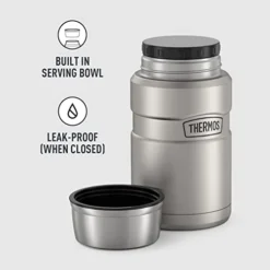 Thermos Stainless King Vacuum-Insulated Food Jar, 24 Ounce, Matte Steel -Kitchen Island Sale 41SdBNeDIkL