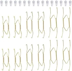 12 Pack Plate Hangers, 8 10 12 Inch Wall Plate Hangers And 16 Pack Wall Hooks, Compatible 7.5 To 12.5 Inch Decorative Plates, Antique China, Antique Plates And Arts 16 12 Pack Plate Hangers, 8 10 12 Inch Wall Plate Hangers And 16 Pack Wall Hooks, Compatible 7.5 To 12.5 Inch Decorative Plates, Antique China, Antique Plates And Arts -Kitchen Island Sale 41T3pWcco3L. AC