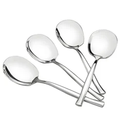 8-Piece Stainless Steel Buffet Serving Spoon, Large Serving Spoon