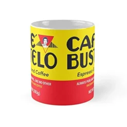 GENERIC Mugs Bustelo Coffee Mug 11oz & 15oz Ceramic Tea Cups