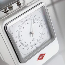 Wesco ESCO 322204-62 Cooking Scale (Analog Type), Black, 5.1 X 5.9 X 10.6 Inches (13 X 15 X 27 Cm), Kitchen Scale & Clock -Kitchen Island Sale 41TZyNC5PkL